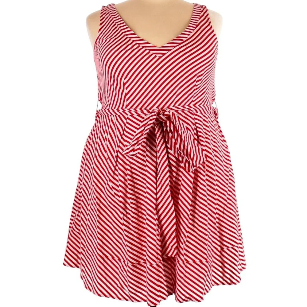 Retrolicious Red Stripe Dress